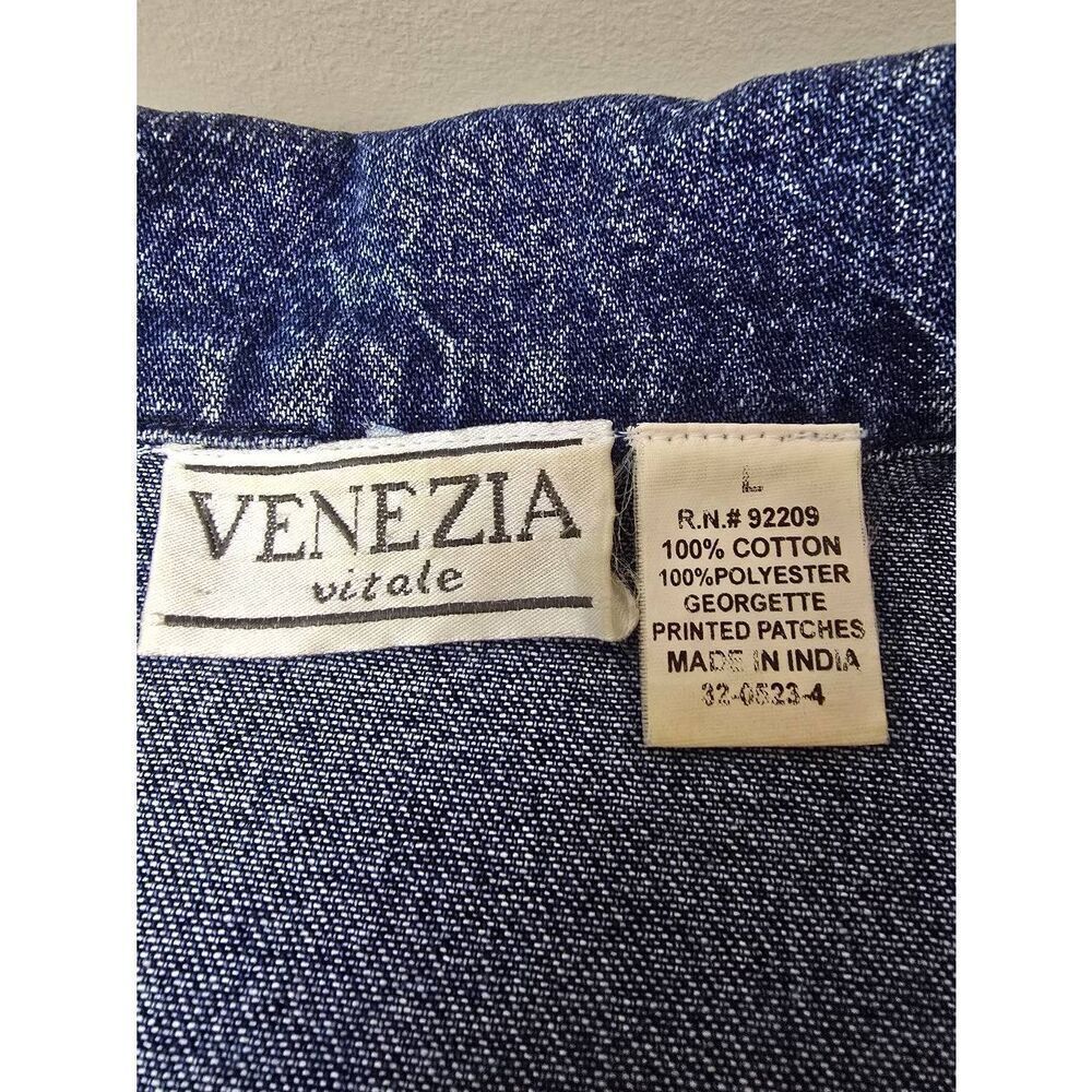 Venezia Shirt/Jacket Sz L Denim - Picture 7 of 9